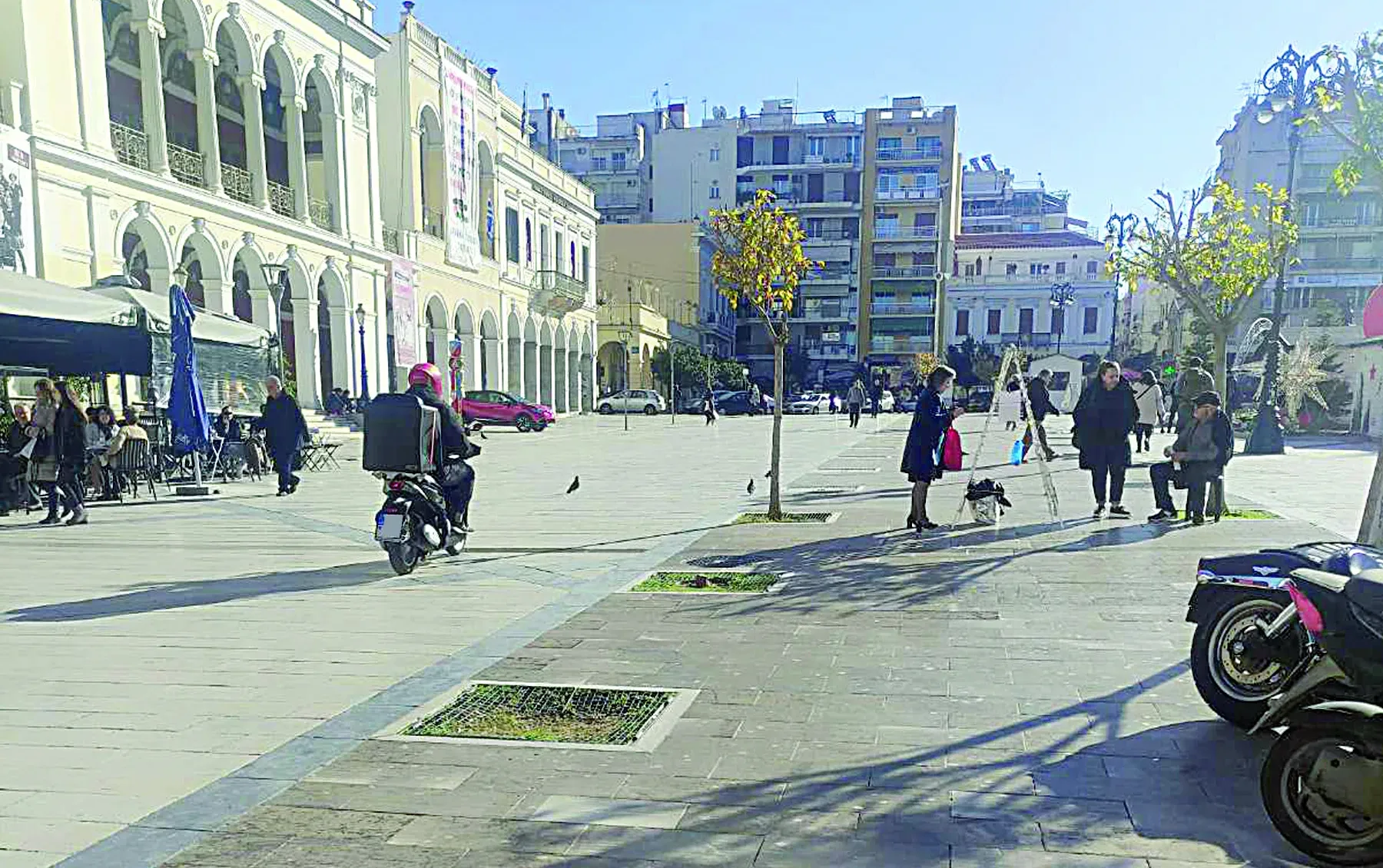 Πάτρα: «Πίστες» ταχύτητας οι πεζόδρομοι Πάτρα: «Πίστες» ταχύτητας οι πεζόδρομοι