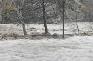 Υπερχείλιση Αλιάκμονα στο Νεστόριο: Πλημμύρες και διακοπή ύδρευσης