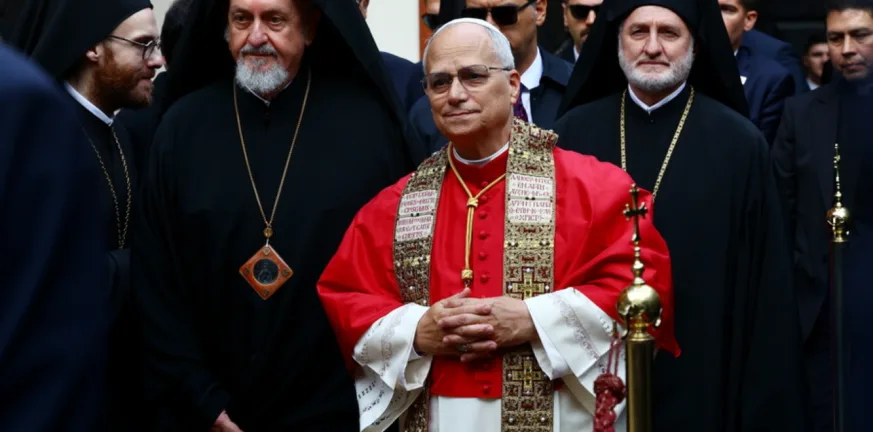 Στο Φανάρι ο Πάπας Λέων Β’ για τη θρονική εορτή της Εκκλησίας της Κωνσταντινούπολης