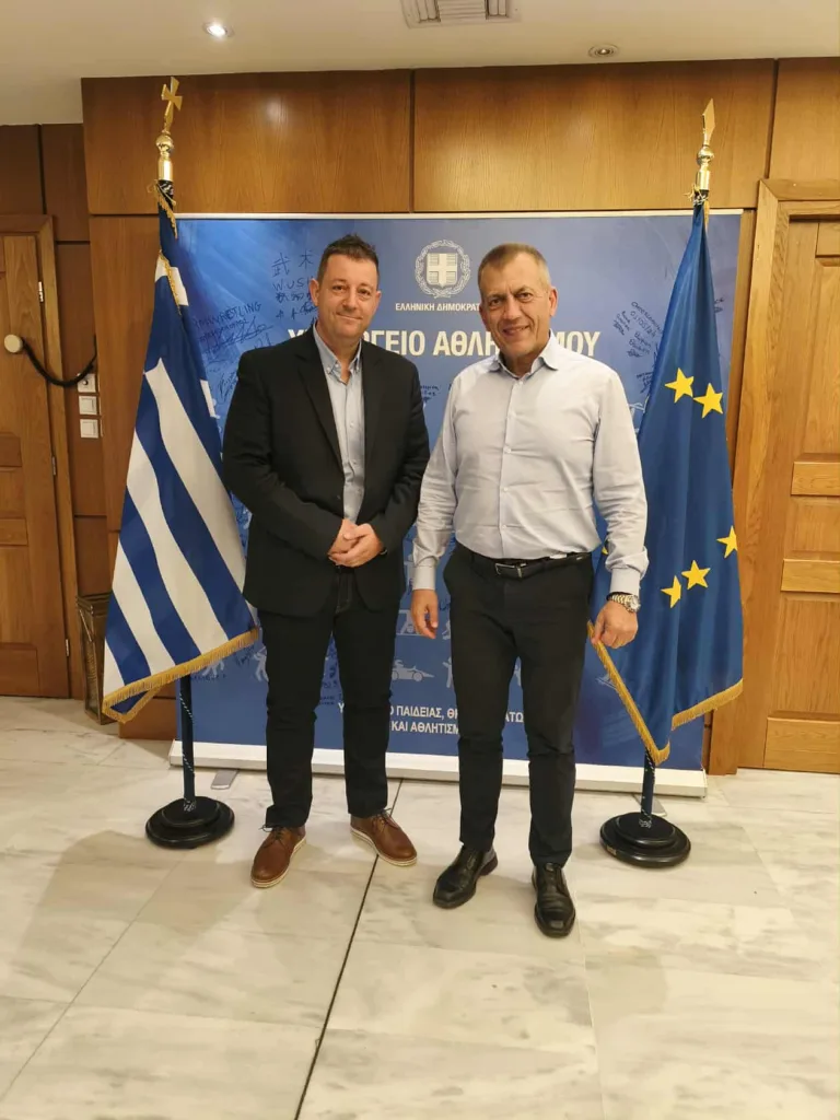 Ο Υπουργός Αθλητισμού Γ. Βρούτσης αποκλειστικά στην «Π»-«Ερχονται έργα 15 εκ. ευρώ στην Πάτρα»