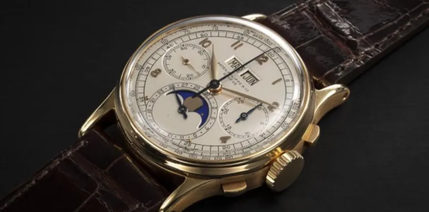 Σπάνιο ρολόι χειρός πουλήθηκε για 14,19 εκατ. φράγκα σε δημοπρασία στη Γενεύη