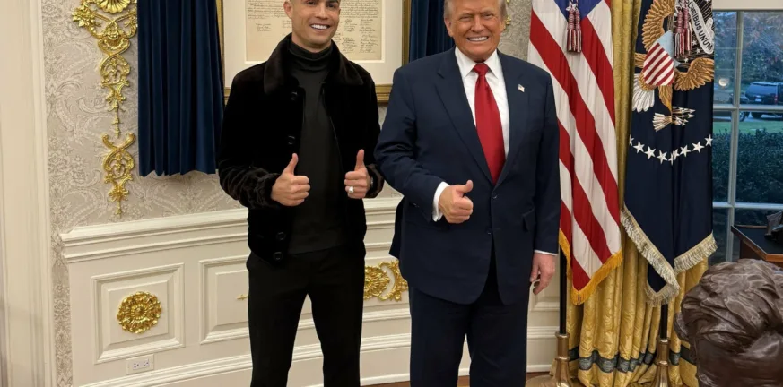 «Two GOATs»: Το viral βίντεο από τη συνάντηση Τραμπ-Ρονάλντο