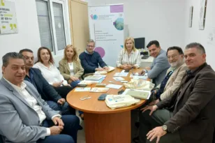 Συνάντηση αντιπροσωπείας του σπιράλ με Γεωργία Ντάτσικα