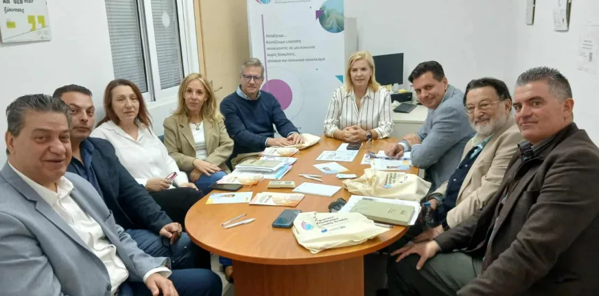 Συνάντηση αντιπροσωπείας του σπιράλ με Γεωργία Ντάτσικα