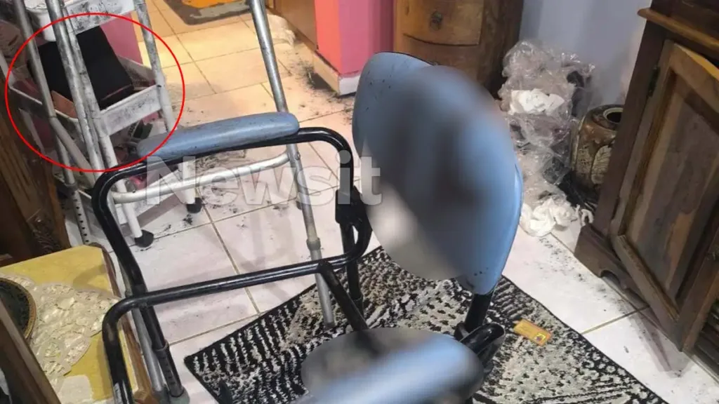 Η ματωμένη καρέκλα και το έπιπλο με τα κρυμμένα χρήματα από φωτογραφία ντοκουμέντο στη Σαλαμίνα Η ματωμένη καρέκλα και το έπιπλο με τα κρυμμένα χρήματα από φωτογραφία ντοκουμέντο στη Σαλαμίνα