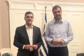 Επί τάπητος θέματα της Αχαΐας στη συνάντηση Τσώκου - Μαρινάκη