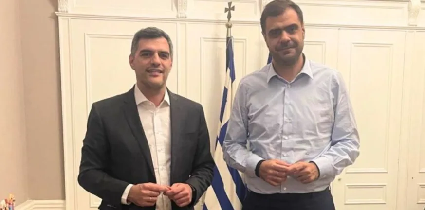 Επί τάπητος θέματα της Αχαΐας στη συνάντηση Τσώκου - Μαρινάκη