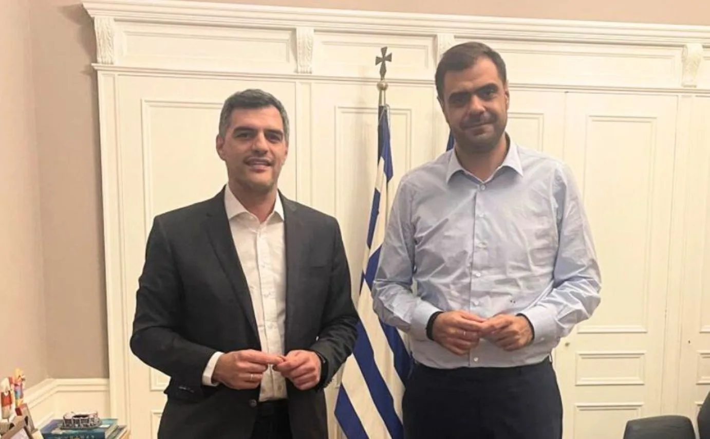 Επί τάπητος θέματα της Αχαΐας στη συνάντηση Τσώκου - Μαρινάκη