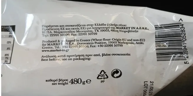 Δυτική Ελλάδα: Ο ΕΦΕΤ ανακαλεί τσουρέκι από την αγορά Δυτική Ελλάδα: Ο ΕΦΕΤ ανακαλεί τσουρέκι από την αγορά