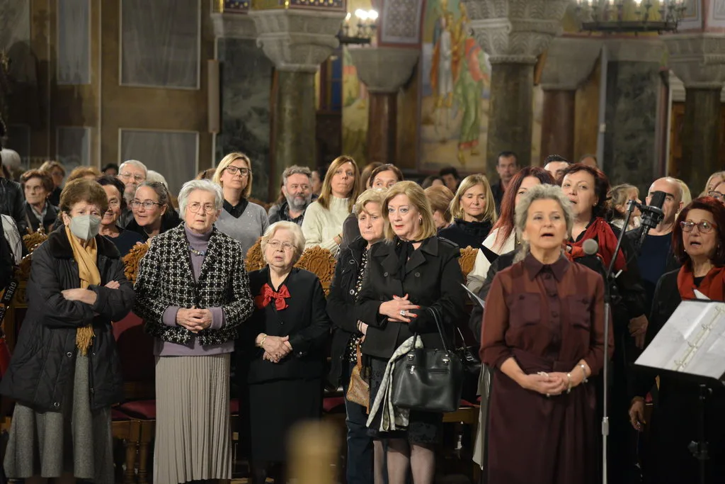 Πάτρα: Με κατάνυξη οι Χαιρετισμοί στον Άγιο Ανδρέα - Συμμετοχή μαθητικών χορωδιών ΦΩΤΟ