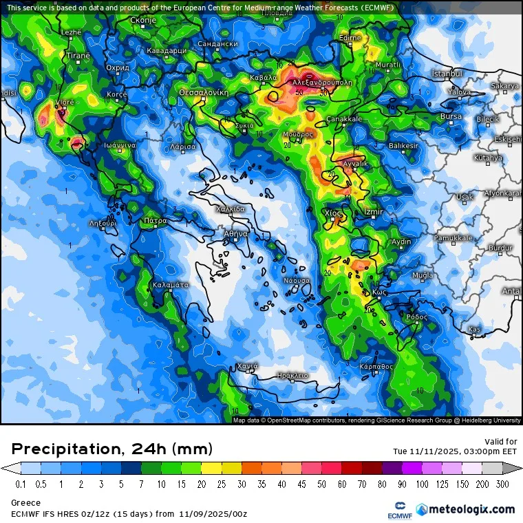 Κακοκαιρία: 40 ώρες ισχυρών καταιγίδων, στο επίκεντρο η Δυτική Ελλάδα, τι προειδοποιεί ο Τσατραφύλλιας ΧΑΡΤΕΣ