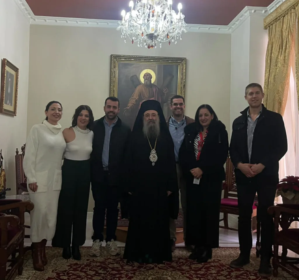 Σύλλογος Αρκάδων Πάτρας «Θεόδωρος Κολοκοτρώνης»: Επίσκεψη στο Κωνσταντοπούλειο και ανταλλαγή ευχών με τον Μητροπολίτη, ΦΩΤΟ