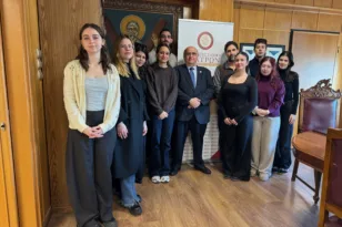 Στον πρύτανη Χρήστο Μπούρα η Patras Medicine iGEM – Τι συζήτησαν