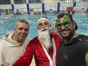 Ο Αγιος Βασίλης στο κολυμβητήριο «Α. Πεπανός» για τα παιδιά της ΝΕΠ - Φωτογραφίες