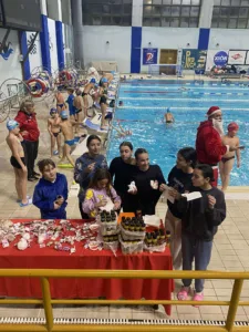Ο Αγιος Βασίλης στο κολυμβητήριο «Α. Πεπανός» για τα παιδιά της ΝΕΠ - Φωτογραφίες