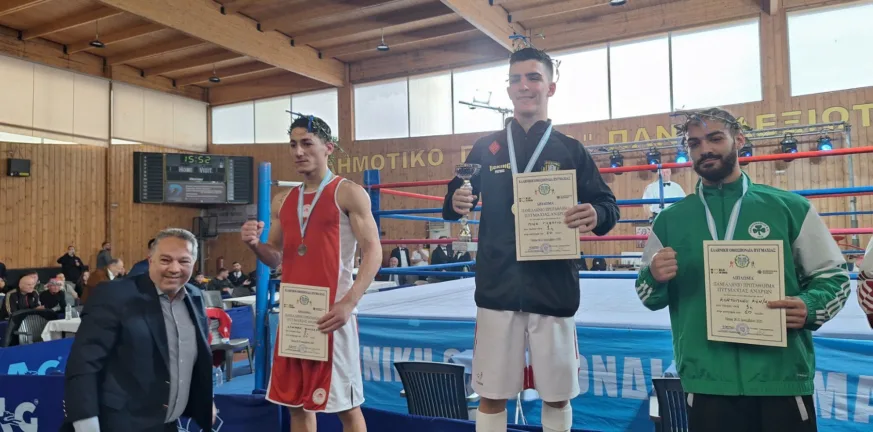 «Χρυσός» στο Πανελλήνιο ο Γιώργος Πλέας της Παναχαϊκής