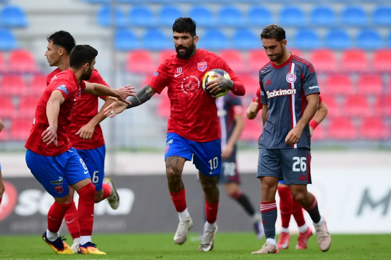 Μείωσε τη διαφορά από την Καλαμάτα ο Πανιώνιος, 4-1 τον Ολυμπιακό Β' Μείωσε τη διαφορά από την Καλαμάτα ο Πανιώνιος, 4-1 τον Ολυμπιακό Β'