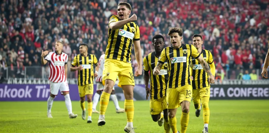 ΑΕΚ: Το γκολ του Μαρίν κορυφαίο της 5ης αγωνιστικής στο Conference League