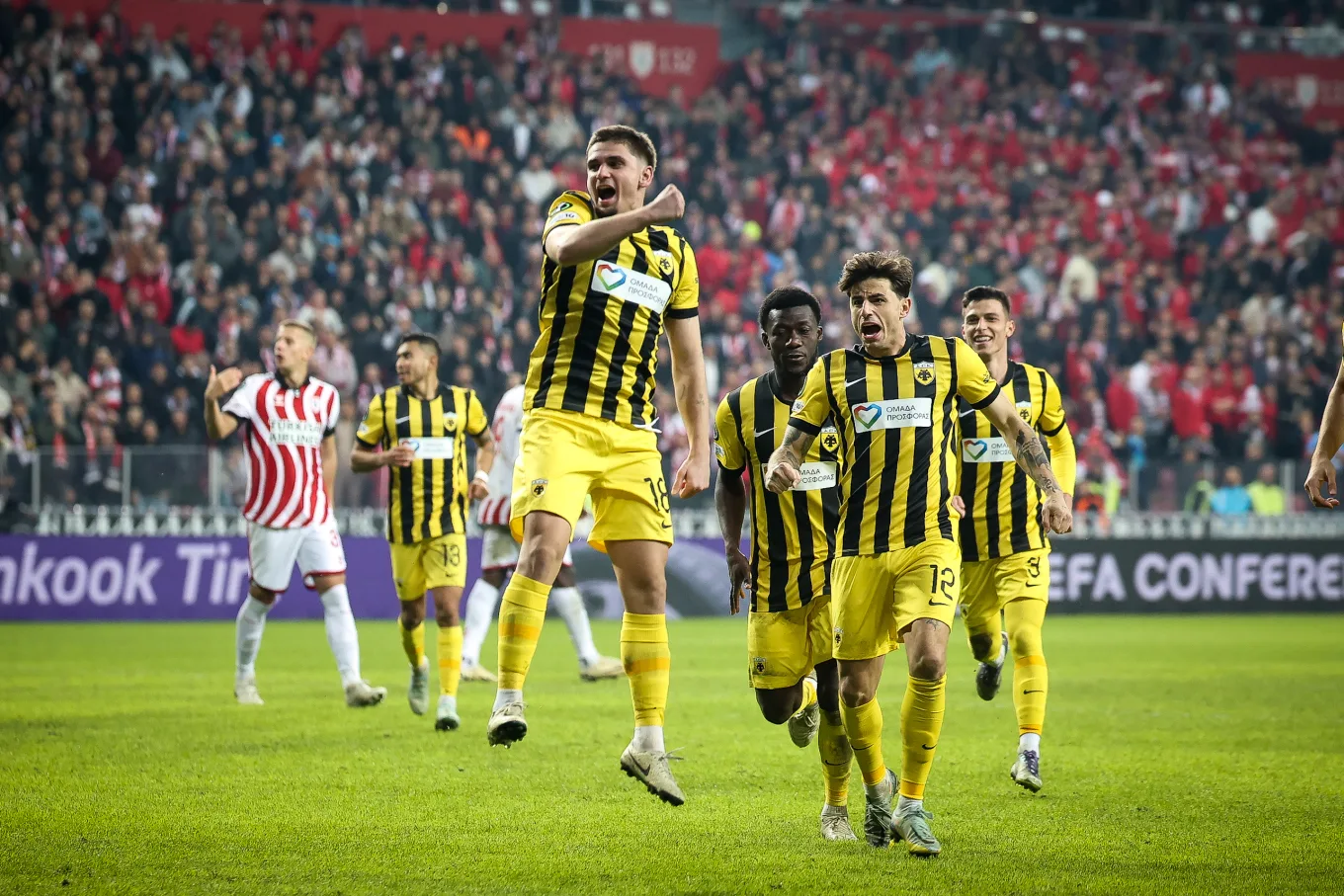 ΑΕΚ: Το γκολ του Μαρίν κορυφαίο της 5ης αγωνιστικής στο Conference League ΑΕΚ: Το γκολ του Μαρίν κορυφαίο της 5ης αγωνιστικής στο Conference League