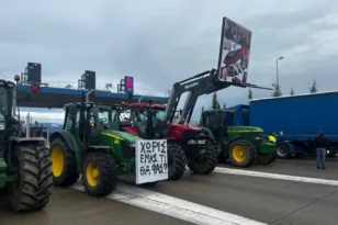 Αποκλεισμός σήμερα της νέας και παλαιάς εθνικής οδού από τους αγρότες της Αιτωλοακαρνανίας