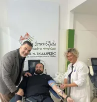 Η παράταξη Σκιαδαρέση διοργάνωσε αιμοδοσία ΦΩΤΟ