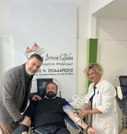 Η παράταξη Σκιαδαρέση διοργάνωσε αιμοδοσία ΦΩΤΟ