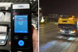 Αττική: Οδηγός παράτησε το όχημά του σε στάση λεωφορείου όταν είδε το μπλόκο