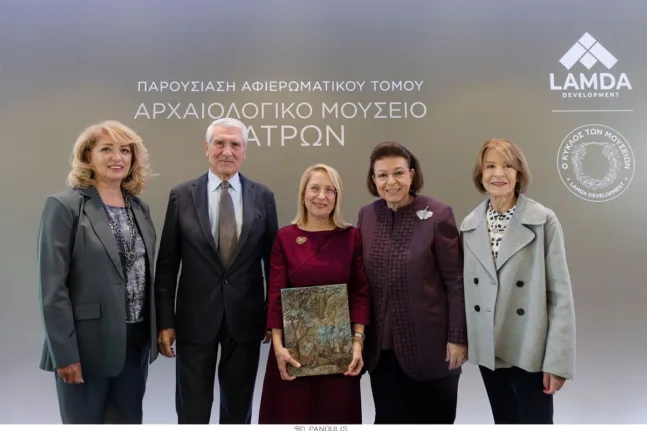 Αναστασία Κουμούση και LAMDA φωτίζουν το Αρχαιολογικό Μουσείο Πατρών στον 24ο τόμο του «Κύκλου των Μουσείων» ΦΩΤΟ