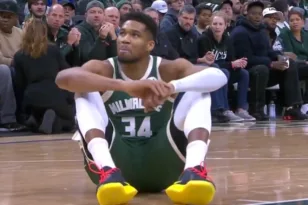 Τραυματίστηκε ο Γιάννης Αντετοκούνμπο και ξέσπασε βρίζοντας στα ελληνικά ΒΙΝΤΕΟ