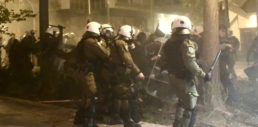 Αθήνα: Επεισόδια στην πορεία στη μνήμη του Αλέξανδρου Γρηγορόπουλου, ΒΙΝΤΕΟ