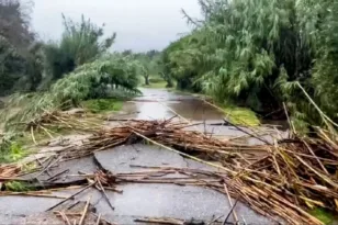 Σε καθεστώς έκτακτης ανάγκης Μεγαρέων, Μάνη, Ευρώτας και τμήματα της Μάνδρας – Συνεχίζει να δοκιμάζει η «BYRON»