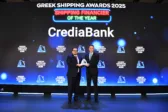 Η CrediaBank “Shipping Financier of the Year” στα Lloyd’s List Greek Shipping Awards