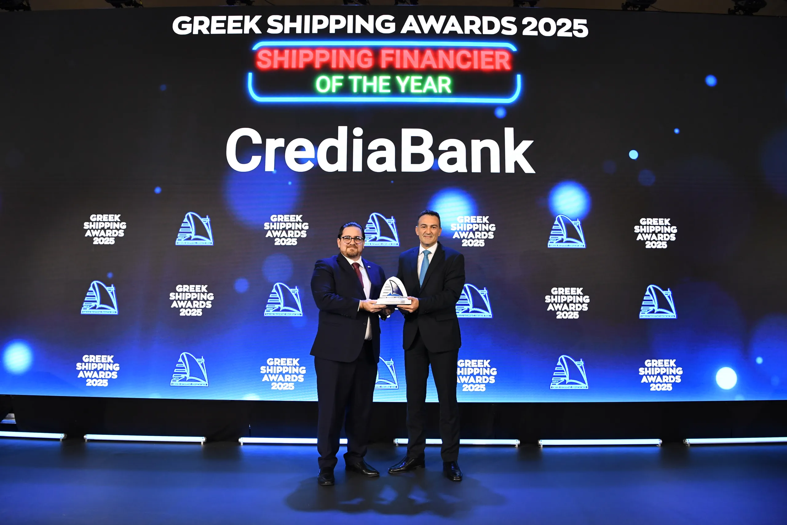 Η CrediaBank “Shipping Financier of the Year” στα Lloyd’s List Greek Shipping Awards