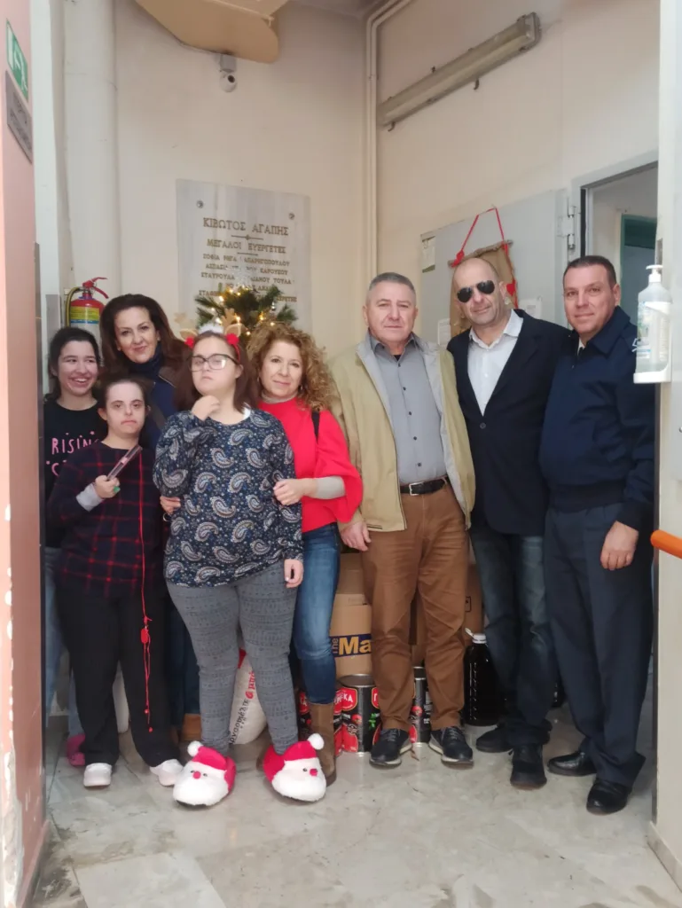 Πράξη προσφοράς από τη Μονάδα της Πολεμικής Αεροπορίας προς την «Κιβωτό της Αγάπης»