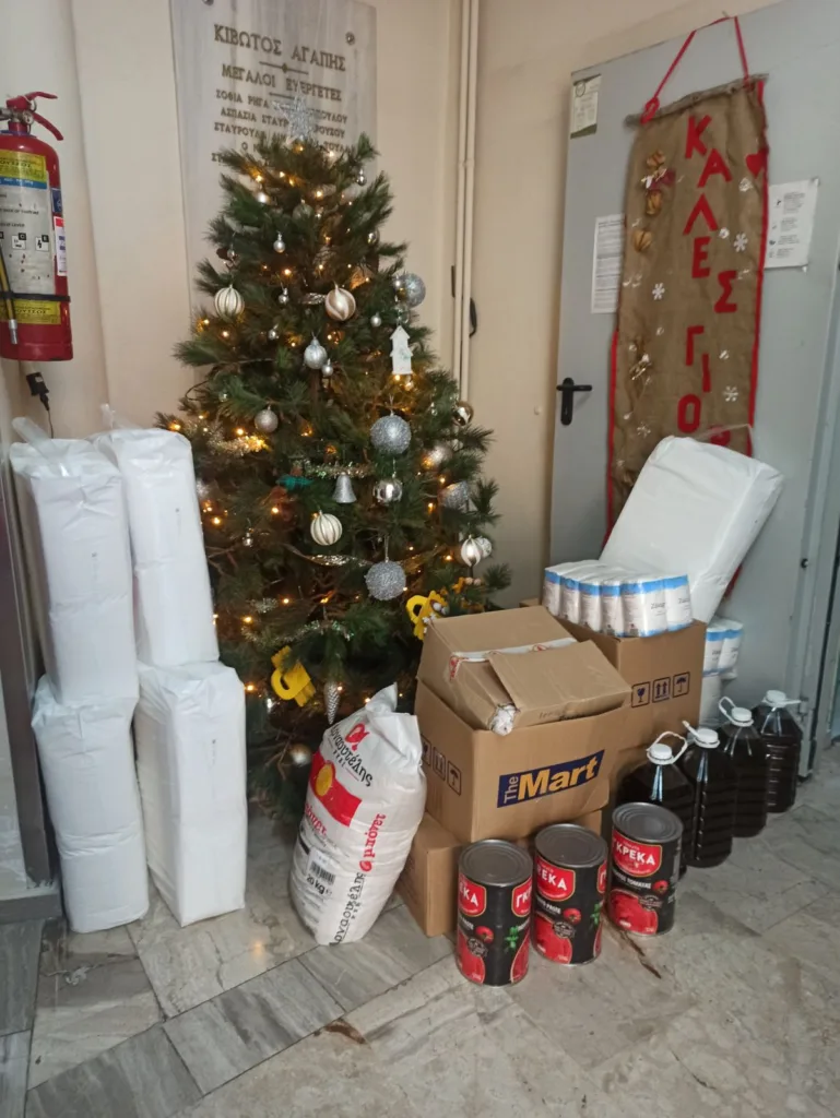 Πράξη προσφοράς από τη Μονάδα της Πολεμικής Αεροπορίας προς την «Κιβωτό της Αγάπης»