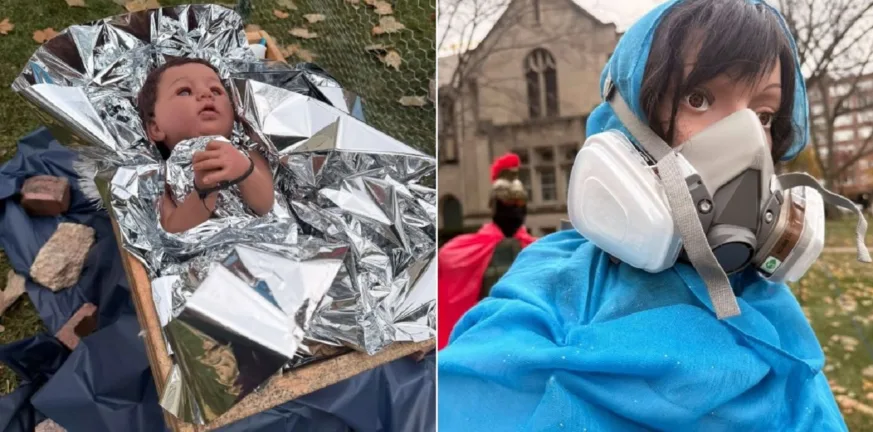 Σικάγο: Φάτνη-μήνυμα για τους μετανάστες προκαλεί θύελλα αντιδράσεων - Η εκκλησία επιμένει στο «ριζοσπαστικό» έργο