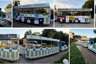 Πάτρα: Το Χριστουγεννιάτικο Τρενάκι έφτασε στην πόλη, πρωτοβουλία του Εμπορικού Συλλόγου