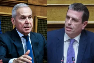 Ένταση στη Βουλή για την απουσία Δένδια: Σύγκρουση Καιρίδη – Δαβάκη στη συζήτηση του νομοσχεδίου Άμυνας