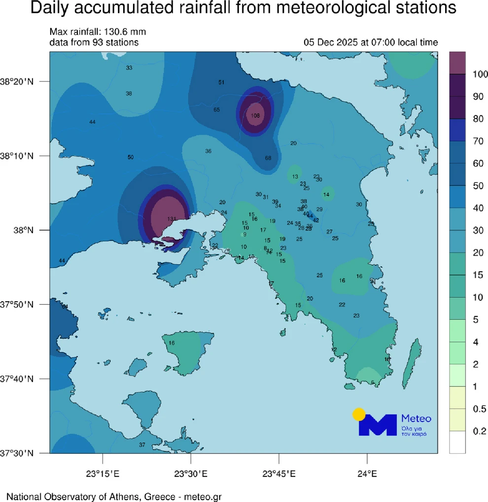 Τσατραφύλλιας: «Η κακοκαιρία Byron δεν έχει τελειώσει» - Σοβαρά προβλήματα σε Αττική, 100+ κλήσεις στην Άμεση Δράση