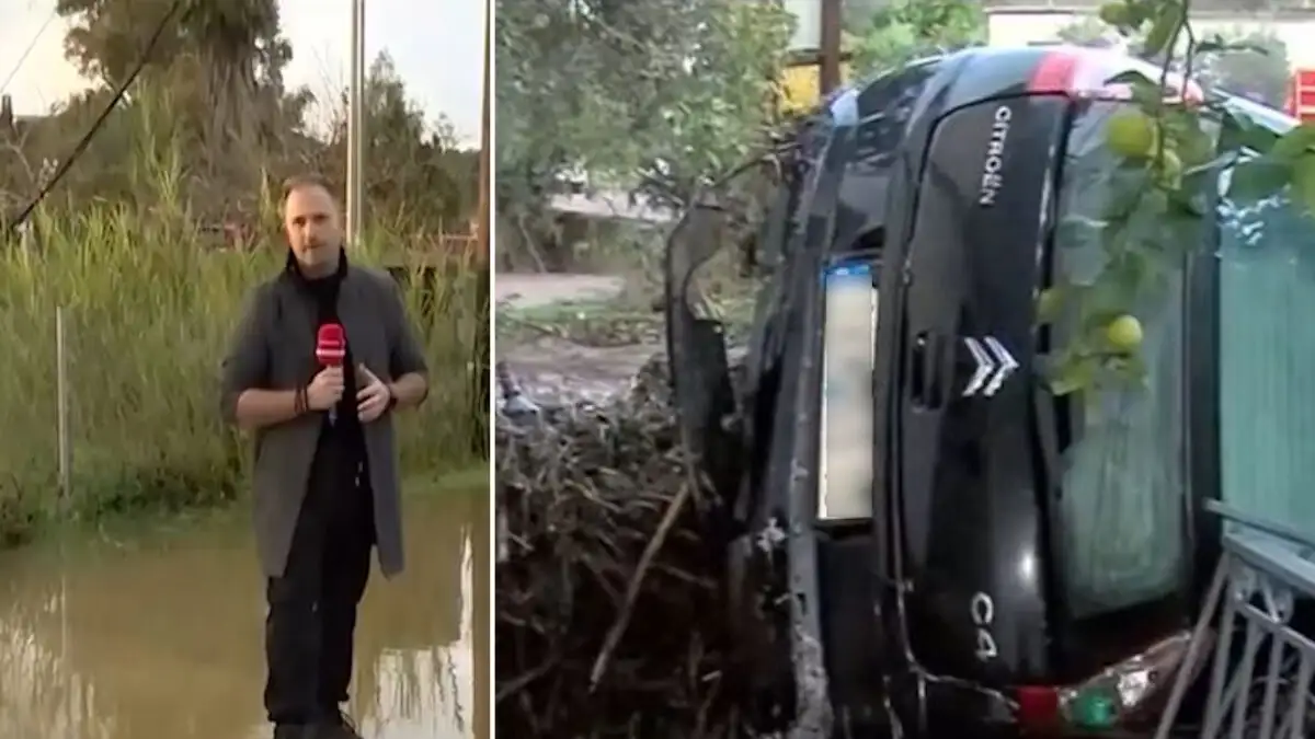 Στο Γύθειο η κακοκαιρία Byron «έστειλε» αυτοκίνητο σε σπίτι! ΦΩΤΟ Στο Γύθειο η κακοκαιρία Byron «έστειλε» αυτοκίνητο σε σπίτι! ΦΩΤΟ