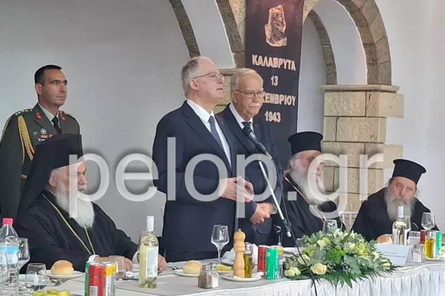 Κωνσταντίνος Τασούλας από Καλάβρυτα: «Οι γερμανικές αποζημιώσεις είναι ενεργές, διεκδικήσιμες και έγκυρες» ΦΩΤΟ-ΒΙΝΤΕΟ