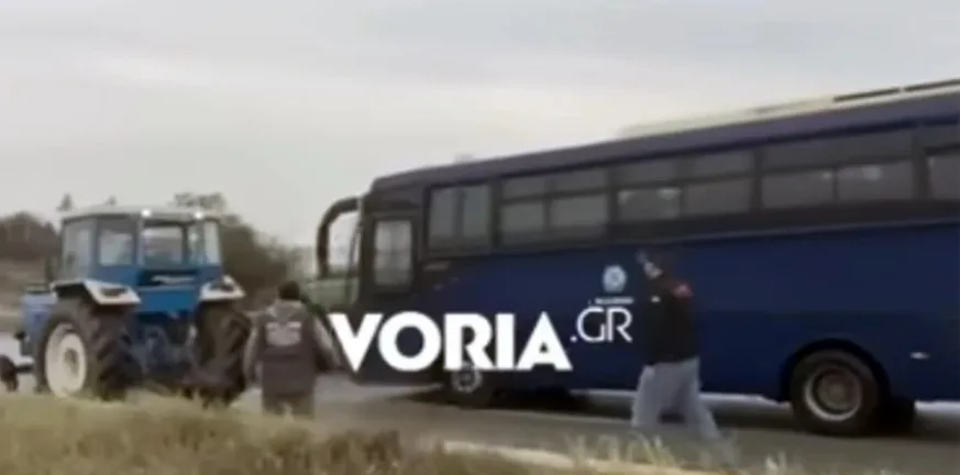 ΕΛΑΣ: ΕΔΕ για την κλούβα που εμβόλισε τρακτέρ στις Σέρρες ΒΙΝΤΕΟ