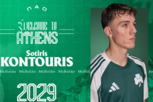 Παναθηναϊκός: Ανακοίνωσε έως το 2029 τον Σωτήρη Κοντούρη