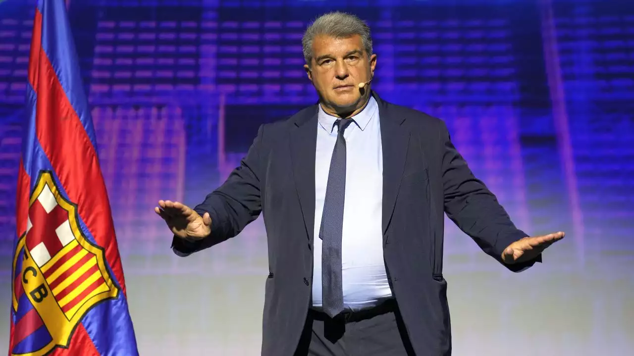 «Δεν θα κατέβω στις επόμενες εκλογές, δεν θέλω να γίνω Πούτιν ή Μαδούρο», ο Λαπόρτα για τον προεδρικό θώκο στη Μπαρτσελόνα «Δεν θα κατέβω στις επόμενες εκλογές, δεν θέλω να γίνω Πούτιν ή Μαδούρο», ο Λαπόρτα για τον προεδρικό θώκο στη Μπαρτσελόνα