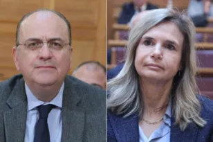 Ένταση στην εξεταστική για τον ΟΠΕΚΕΠΕ: Στέλεχος ΝΔ ο “αρχηγός” λέει η Αποστολάκη, κουμπάρος Ανδρουλάκη στους συλληφθέντες λέει ο Λαζαρίδης