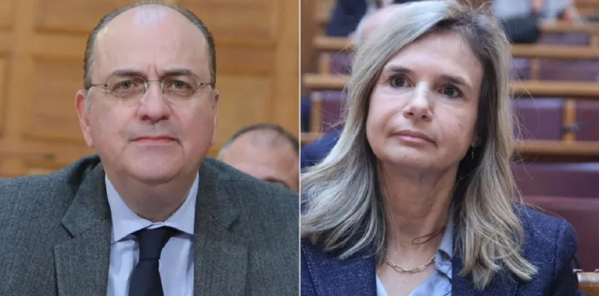 Ένταση στην εξεταστική για τον ΟΠΕΚΕΠΕ: Στέλεχος ΝΔ ο “αρχηγός” λέει η Αποστολάκη, κουμπάρος Ανδρουλάκη στους συλληφθέντες λέει ο Λαζαρίδης