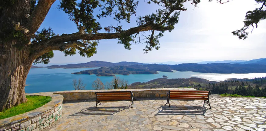 Λίμνη Πλαστήρα: Αλπικό παραμύθι, ο χειμερινός παράδεισος της Θεσσαλίας ΦΩΤΟ