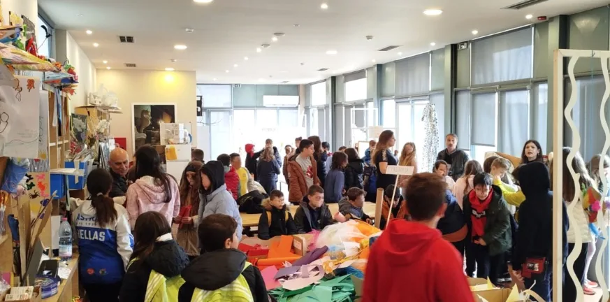 Πάτρα: Εκπαιδευτική επίσκεψη 24ου Δημοτικού Σχολείου Πατρών στα Παλαιά Σφαγεία ΦΩΤΟ