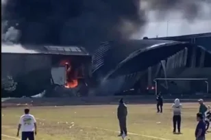 Παιδιά ανάμεσα τους 10 νεκρούς από συντριβή αεροσκάφους στο Μεξικό ΒΙΝΤΕΟ