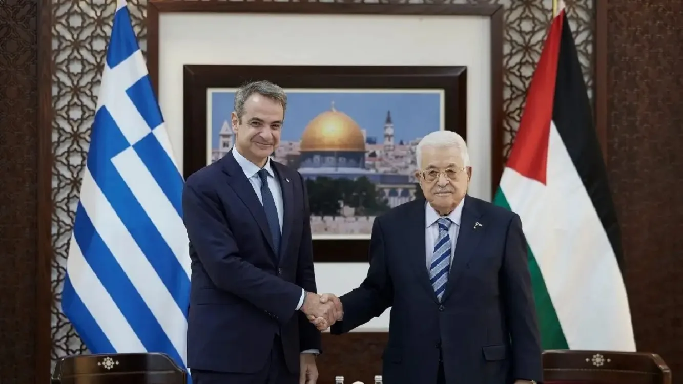 Μήνυμα διαλόγου και ειρήνης από τη Ραμάλα: Η Ελλάδα επαναβεβαιώνει τη στήριξή της στη λύση των δύο κρατών